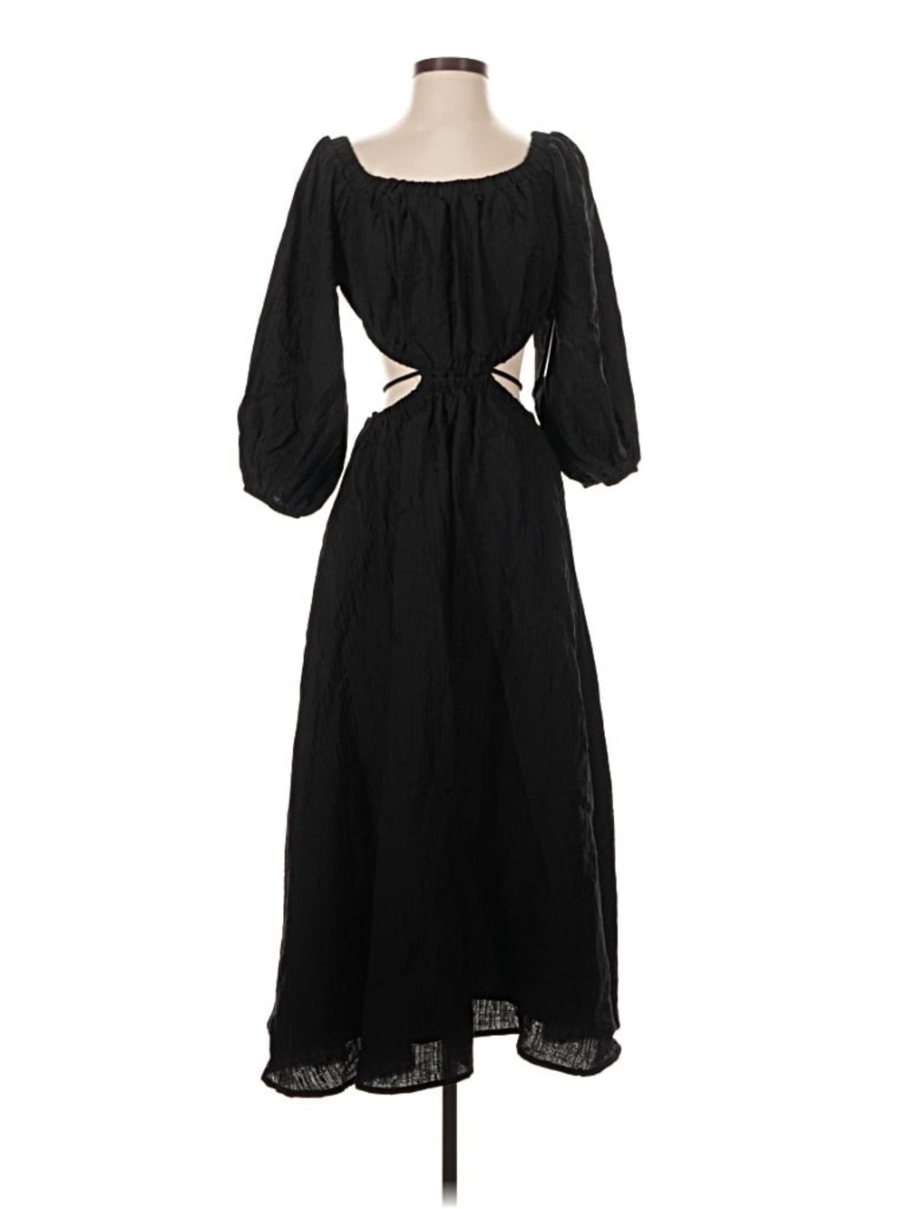 ASTR the Label black open back maxi dress size S